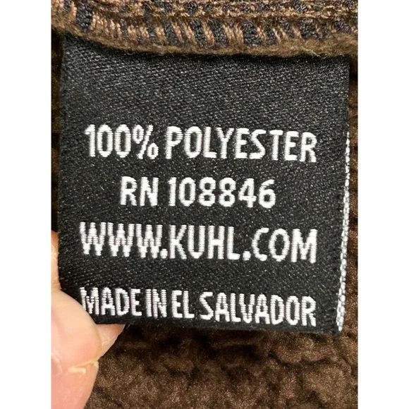 KUHL Men's XL Fleece Jacket Deep Pile Full Zip Outdoor Wear - Picture 6 of 7